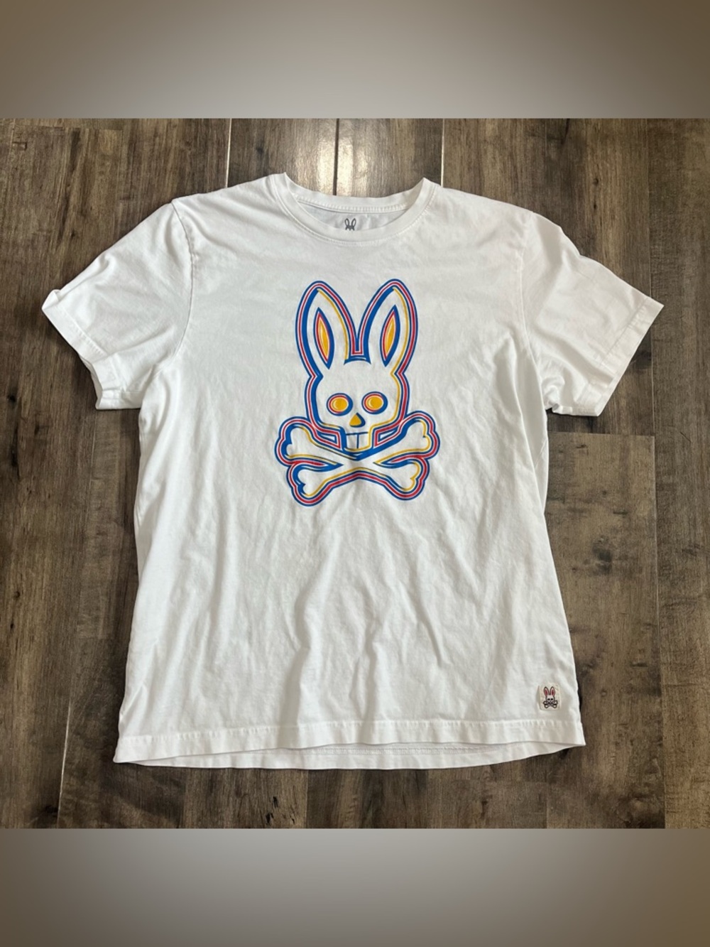 Psycho Bunny Graphic Short Sleeve Men’s Tee Size 6 / Large